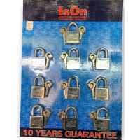 ราคา กุญแจมาสเตอร์คีย์ ISON 40mm 10ตัวชุด (10364567132)