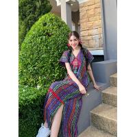 ราคา ชุดเดรส ผ้าทอนากา ผ้านิ่มใส่สบาย น่ารักๆ พร้อมส่ง (17584112215)