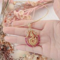 ราคา สร้อยคอโช๊คเกอร์ทอง24k18kพร้อมจี้พญานาค เพชรสีแดงทับทิม ใส่เสริมสิริมงคล พร้อมส่ง (17016415870)