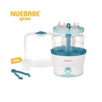 ราคา NUEBABE เครื่องนึ่งขวดนมไฟฟ้า ฆ่าเชื้อ นึ่งได้ครั้งละ 6 ขวด ตัดไฟอัตโนมัติใน 8 นาที อบแห้งไม่ได้ (11921480328)