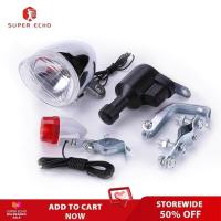 ราคา ชุดไฟไดนาโมสำหรับปั่นจักรยานไฟหน้าหลังไม่ต้องใช้แบตเตอรี่เพื่อความปลอดภัย (6158774692)