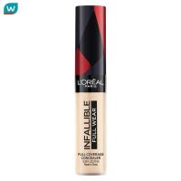 ราคา LOreal Makeup ลอรีอัล อินฟอลลิเบิล ฟูล แวร์ ฟูล คัฟเวอร์เรจ คอนซีลเลอร์ 10มล 305 ไอวอรี่ (14997688944)
