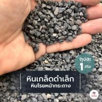 ราคา ถุงละ 1 กก หินเกล็ดดำเล็ก หินโรยหน้ากระถาง แคคตัส กระบองเพชร ไม้อวบน้ำ (4834664341)