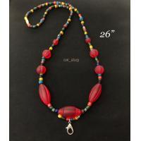 ราคา สร้อยคอลูกปัดโบราณ สร้อยคอลูกปัดทวารวดี ลูกปัดสวยงาม (16131280646)