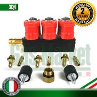 ราคา Valtek Gas Injector Type 30 3 cyl รางหัวฉีดแก๊ส ยี่ห้อ Valtek รุ่น BFC 3 สูบ Valtek GAS INJECTOR type 30 BFC 3 cyl สำหรับแก๊ส LPG CNG ระบบหัวฉีด รางหัวฉีดแท้จาก Italy (454580425)