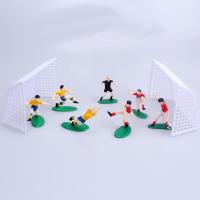 ราคา พร้อมส่ง โมเดลชุดนักฟุตบอล 6คน ประตู2 ชิ้น ป้ายปักเค้กนักฟุตบอล (17469781944)