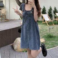 ราคา QXshop ขายดี กระโปรงยีนส์ เอี๊ยมกระโปรงยีนส์ ชุดเอี๊ยมน่ารักๆ สไตล์วินเทจ สายปรับระดับได้ ทรงน่ารัก ใส่สบาย แฟชั่นมาใหม่ ขายดีสุดๆ สา (19675047303)