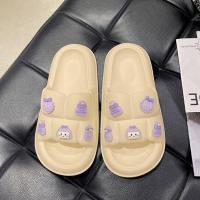 ราคา NQshop น้องใหม่ แกะกล่อง รองเท้าสวม รองเท้าแฟชั่นผู้หญิงสวยๆ รองเท้าแตะผู้หญิงน่ารักๆ ลายน้อนสาวผูกโบว์เอย โบว์ใจ เริ่ดดดด (17175074925)