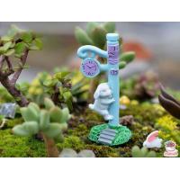 ราคา น้องหมาปีนเสานาฬิกา ตุ๊กตาจิ๋ว โมเดลจิ๋ว แต่งสวน (9279817985)