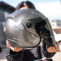 ราคา หมวกกันน็อค SPACE CROWN รุ่น COSMO หมวกกันน็อค Big Size ขนาดเบอร์ XL 60 62cm มาพร้อมกระจกติดหมวกสีชา (17329828454)