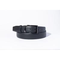 ราคา เข็มขัดหนังซาฟเฟียโน 1 3 หัวหนีบ Saffiano leather belt (19432155791)