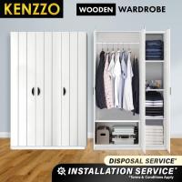 ราคา FREE SHIPING ARMOIRE ARLO Wardrobe closet wood ตู้ ตู้เสื้อผ้า ตู้เสื้อผ้าไม้ ตู้ใส่ผ้า คุณภาพดี แข็งแรง ทนทาน บานปิด 2 และ 3 ประตู (17243221406)