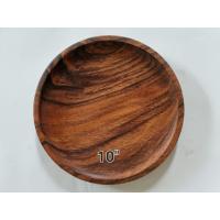 ราคา ถาดไม้ จานไม้กลม ถาดรอง อเนกประสงค์ ขนาด 10 นิ้ว ไม้แท้ ไม้จามจุรีแผ่นเดียวไม่มีต่อ ลายไม้ตามธรรมชาติ ชิ้นเดียวไม่เหมือนกัน (19807920226)
