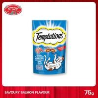 ราคา MANOON WHISKAS TEMPTATIONS Cat Treat Savoury Salmon Flavor 75g วิสกัส เทมเทชันส์ ขนมแมว รสเซเวอรี่แซลมอน ขนาด 75 กรัม (624962239)