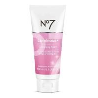 ราคา No7 Luminous Cleansing Foam 100MLนัมเบอร์เซเว่น ลูมินัส พลัส คลีนซิ่ง โฟม 100มล (15019044767)