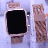 ราคา นาฬิกาข้อมือดิจิตอล แสดงเวลาแบบ LED สายแบบแม่เหล็ก (17555760612)