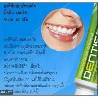 ราคา ยาสีฟันสมุนไพรสกัด เดนทิส Mistine Herbal Extracted Toothpaste Dentiss (10198765342)