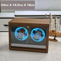 ราคา กล่องนาฬิกา กล่องหมุนนาฬิกา กล่องหมุนนาฬิกาอัตโนมัติ กล่องหมุนนาฬิกา ทรงตั้ง watch winder ปรับความเร็วได้ 4 ระดับ (20196474084)