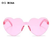 ราคา OQ BOGA แว่นกันแดดป้องกันการกรอบทรงกลมรังสียูวีสำหรับทุกเพศ12สไตล์ UV400แว่นตากันแดดไร้ขอบรูปหัวใจแฟชั่นผู้ชายผู้หญิง (19477893973)
