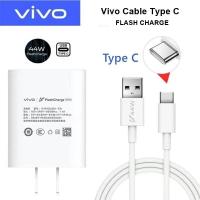 ราคา ส่งจากไทย ที่ชาร์จ vivo 44W Flash Charge Charger Type C หัวชาร์จ สายชาร์จ ชาร์จไว ชาร์จเร็ว ชาร์จด่วน สำหรับรุ่น รุ่น Vivo V20Pro V19 V23E V23 Y76 X70Pro X70 NEX3 V21 (17038364942)