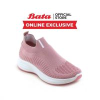 ราคา Online Exclusive Bata บาจา รองเท้าผ้าใบแบบสวม เทคโนโลยีลดกลิ่นอับ ระบายอากาศได้ดี เสริมส้น สูง 2 5 นิ้ว สำหรับผู้หญิง รุ่นI nfinit สีชมพู 5805003 (10799063976)