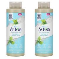 ราคา St Ives Purifying Sea Salt Body Wash 473m 2ขวด เซนต์ไอฟ ครีมอาบน้ำ ผสมเม็ดสครับ เกลือทะเล จากธรรมชาติ100 (7592063908)
