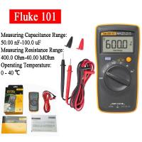 ราคา ของแท้ 100 Fluke 101 China Version Digital Multi meter มัลติมิเตอร์ พื้นฐานขนาดเล็ก ที่อัดแน่นด้วยคุณภาพ มาตรฐาน Fluke (18675389960)