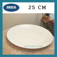 ราคา IKEA พร้อมส่ง จาน ชาม แก้วมัค สีขาว Plate Dish Bowl Oftast เข้าไมโครเวฟได้ ห่อกันกระแทกอย่างดี ห่อบับเบิลหนา (11795598477)