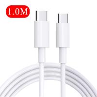ราคา kinkong สายชาร์จ สายชาร์จเร็ว PD 60W Type C to Type C ของแท้ 100 Huawei Super Charger สายเคเบิล Super Fast Charge Data Cable สำหรับ Samsung Huawei P40 P30 สาย USB C สำหรับ Matebook Android ทุกรุ่ (201