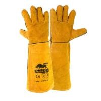 ราคา Protek Plus LWG19 Yellow ถุงมือหนังยาว 19 นิ้ว สีเหลือง ถุงมือเชื่อมไฟฟ้า ถุงมือกันความร้อน ตัดเลเซอร์ กันสะเก็ดไฟ Spatter TACTool รุ่นยอดนิยม (1405464528)