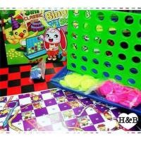 ราคา เกมส์บิงโก บันไดงู หมากฮอส ซื้อ1ได้ถึง3 Bingo Straight 3in1 บิงโกหยอดเหรียญ (1879648358)