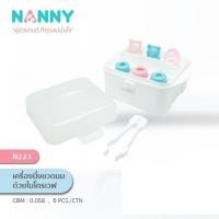 ราคา Nanny เครื่องนึ่งขวดนมด้วยไมโครเวฟ Nanny Microwave Steam Sterilizer (9569126053)