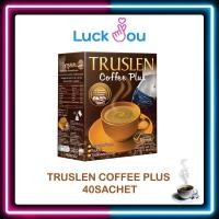 ราคา Truslen Coffee plus 40 ซอง ซองละ 16 กรัม กาแฟ ทรูสเลน คอฟฟี่ พลัส (17429638814)