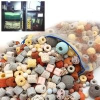 ราคา แถมถุงตาข่าย หินกรอง12 in 1 หินกรองตู้ปลา หินภูเขาไฟ อุปกรณ์ตู้ปลา Ceramic Ring เซรามิคริง ทำให้น้ำใส (14607434333)