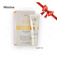 ราคา Mistine BB Gold Wonder Cream มิสทีน บีบี โกลด์ วันเดอร์ครีม ขนาด 15กรัม SPF 30 กันแดด (17449943089)
