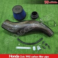 ราคา กรองงูเหลือม กรองอากาศ Civic 1992 1993 1994 1995 1996 1997 1998 1999 2000 EG EK ท่อกรองอากาศ carbon ดำ (20345864458)
