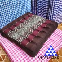 ราคา เบาะรองนั่ง Size 38x38x7 cm เบาะนั่งลายขิด เบาะนั่งลายไทย เบาะนั่งผ้าขิด (20445101091)