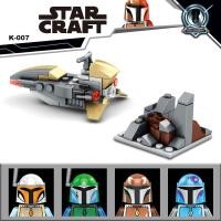 ราคา เลโก้สตาร์วอร์ส ยานอวกาศ ป้อมปืน ทหาร สตอร์มทรูปเปอร์ บล็อกของเล่นตัวต่อสตาร์วอร์ส (19670222925)