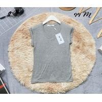 ราคา เสื้อเรย่อน คอวี แขนพับ ผ้านิ่มๆๆ ใส่สบาย (1181440549)