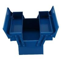 ราคา กล่องเครื่องมือ 14 นิ้ว กล่องใส่เครื่องมือช่าง กล่องเครื่องมือ 2 ชั้น สีน้ำเงิน (20045131070)