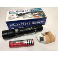 ราคา LED ไฟฉายแรงสูง ไฟฉายซูม JX 518 T6 25000w ชาร์จไฟ USB (20439706180)