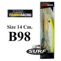ราคา เหยื่อปลอม ตกปลาทะเล FISHING RACING Size 14 cm สำหรับงานทรอลิ่ง (16697733176)