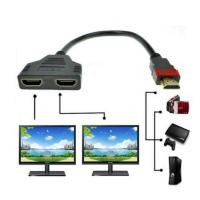 ราคา สาย Y hdmi splitter 1 ออก 2 จอ full hd 1080p (402802499)