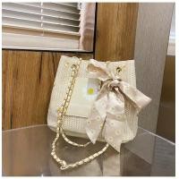 ราคา พร้อมส่ง กระเป๋าสะพายข้าง แฟชั่น ลายน่ารัก ลายดอก พร้อมโบว์ผูก รุ่น KS606 (4640402952)