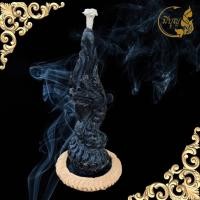 ราคา เทียนบูชาพญานาค เทียนพญานาค ฐานผางประทีป จุดบูชาเสริมดวง มีราคาส่ง (14321415710)