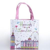 ราคา ออเดอร์ต่างประเทศชิงสวรรค์สไตล์ยุโรป harrods PVC ถุงช้อปปิ้งกันน้ำความจุขนาดใหญ่กระเป๋าถือ (11692480153)