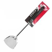 ราคา Zebra ทัพพี และ ตะหลิว ทัพพีแขก รุ่นโฟกัส ทัพพีสแตนเลส ทัพพีด้ามดำ ทัพพีทำอาหาร ตะหลิวหัวม้าลาย ตะหลิว (16082635049)