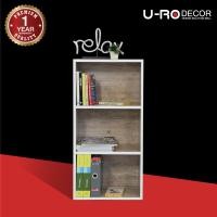 ราคา U RO DECOR รุ่น i BOX ไอ บ๊อกซ์ ชั้นวางของอเนกประสงค์ 3 ชั้น สีไวท์โอ๊ค ขอบสีขาว ชั้นวางของ ชั้นวางของ 3ชั้น ชั้นวาง ชั้นวางของ 4ชั้น (118554124)