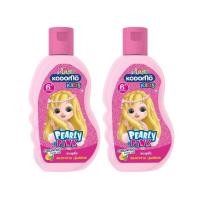 ราคา 2 ชิ้น Kodomo แชมพูเด็ก โคโดโม Pearly Pink 200 มล ฝาชมพู 2 ขวด (20216654615)