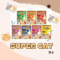 ราคา อาหารเปียกแมว super cat มีโอเมก้า 3 ดีต่อสุขภาพ ขนาด 70 g (20268725946)